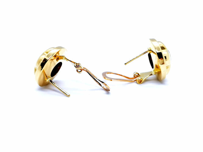 Boucles d'oreilles Boucles d'oreilles Or jaune Diamant 58 Facettes 968084CN