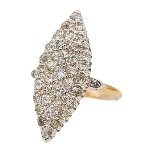 Bague 55 Bague Marquise Or jaune Diamant 58 Facettes 2798154CN