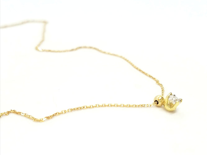 Collier Collier Chaîne + pendentif Or jaune Diamant 58 Facettes 579124RV