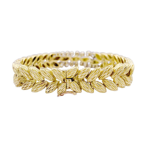 Bracelet Bracelet Mauboussin vintage, or jaune et diamants. 58 Facettes 33321
