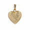 Pendentif Pendentif coeur bombé or jaune 58 Facettes CVP59