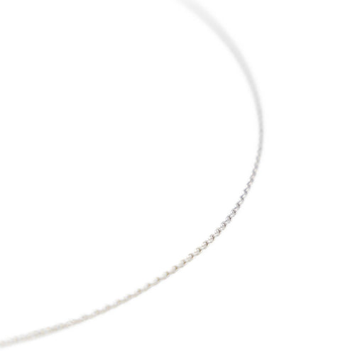 Collier Collier Maille forçat Or blanc 58 Facettes 1801028CN