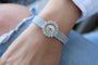 Montre Montre or gris et diamants "Simplement Chic" 58 Facettes 894