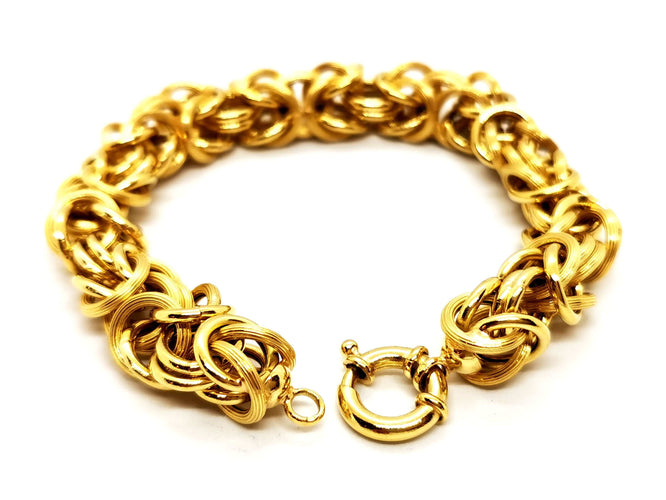 Bracelet Bracelet Maille royale Or jaune 58 Facettes 1720325CN