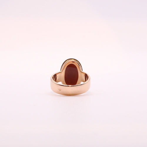 Bague Bague Empire Camée Agate Homme casqué 58 Facettes
