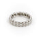 Bague 52 Bague Alliance Or blanc Diamant 58 Facettes 1680628CN
