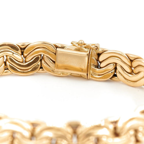 Bracelet Bracelet Maille haricot Or jaune 58 Facettes 1692608CN