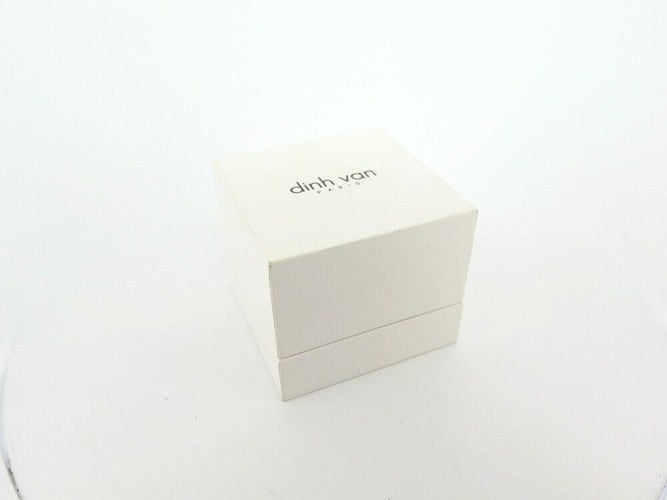 Bracelet bracelet sur cordon DINH VAN double coeur r9 14 a 20 cm or blanc diamants 58 Facettes 253351