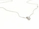 Collier Collier Chaîne + pendentif Or blanc Diamant 58 Facettes 579137RV