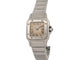 Montre vintage montre CARTIER santos galbee 2423 24 mm automatique acier 58 Facettes 251176