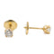 Boucles d'oreilles Boucles d'oreilles Puces Or jaune Diamant 58 Facettes 2107641CN