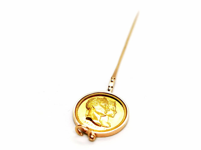 Broche Epingle Or jaune 58 Facettes 1161969CD