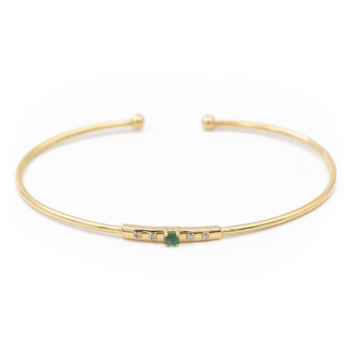 Bracelet Mauboussin Bracelet Capsule d'émotions Or jaune Emeraude 58 Facettes 2256091CN