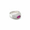 Bague 55 Bague pavée Diamants Rubis 58 Facettes