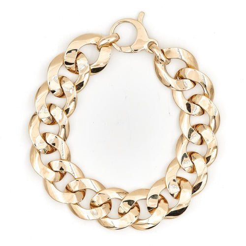 Bracelet Bracelet Maille gourmette Or jaune 58 Facettes 1639195CN