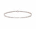 Bracelet Bracelet riviere en diamant et or gris 58 Facettes 0