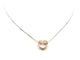 Collier Morganne Bello Collier Coeur Or blanc Quartz 58 Facettes 1626354CN