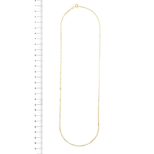 Collier Collier tricot vénitien Or jaune 58 Facettes 30075