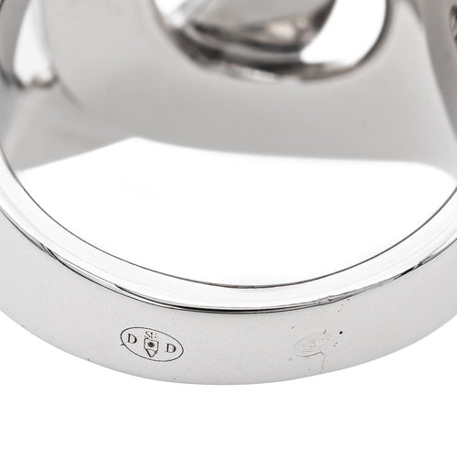 Bague 51 Dinh Van Bague Menottes Or blanc 58 Facettes 2486898CN