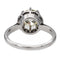 Bague 57 Bague Solitaire Or blanc Diamant 58 Facettes 2596487CN