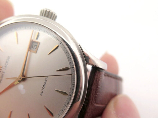 Montre montre MAURICE LACROIX les classiques lc6098-ss01-131-2 40 mm automatique 58 Facettes 254258