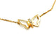Collier Collier Papillon Or jaune Diamant 58 Facettes 1345939CN