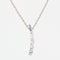Pendentif Pendentif ligne de diamants or blanc 58 Facettes 22-123A