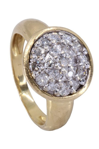 Bague 51 BAGUE PAVAGE DIAMANTS 58 Facettes 075271