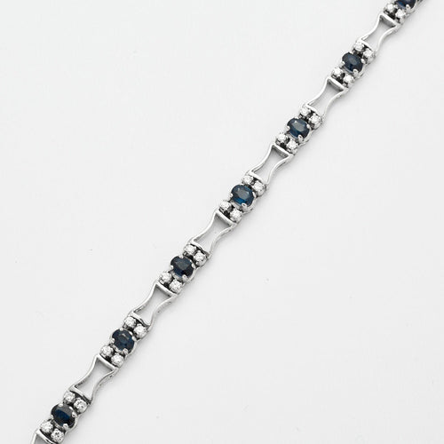 Bracelet Bracelet Saphirs Diamants 58 Facettes 230456
