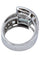 Bague BAGUE ART-DÉCO AIGUE MARINE ET DIAMANTS 58 Facettes 054791