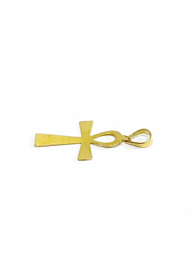Pendentif Croix Copte Or jaune 58 Facettes