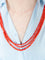 Collier Collier Corail 3 rangs 58 Facettes