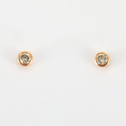 Boucles d'oreilles Boucles d'oreilles en Or rose & diamants 58 Facettes