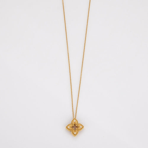 Collier Roberto COIN - collier Croix Vénitienne Or Diamants 58 Facettes