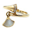Bague BVLGARI. Bague Diva’s dream or rose, diamants et nacre 58 Facettes