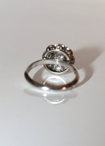 Bague 48 Bague petite Marguerite Diamants 1930 58 Facettes 545