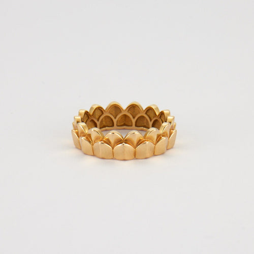 Bague 53 FRED - Bague Une île d'or 58 Facettes 8475