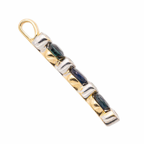 Pendentif Pendentif Or jaune Saphir 58 Facettes 2238745CN