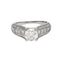 Bague 57 Bague diamant 1,13 carat en or blanc. 58 Facettes 30669