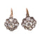 Boucles d'oreilles Dormeuses Napoléon III Diamants 58 Facettes