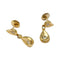 Boucles d'oreilles Boucles d'oreilles vintage Cartier, or jaune, diamants. 58 Facettes 31868
