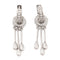 Boucles d'oreilles Boucles d'oreilles Pendantes Or blanc Diamant 58 Facettes 2486899CN