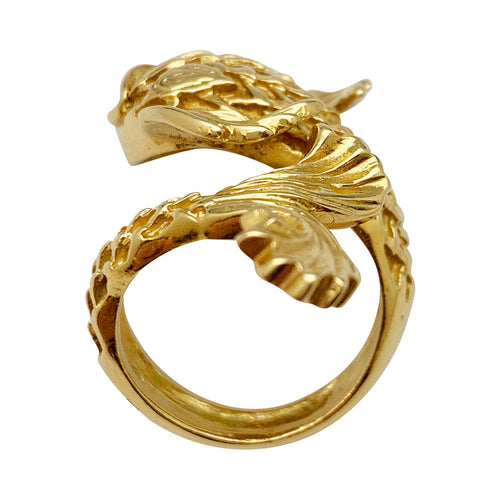 Bague 52 Bague Lalaounis, "Poisson", or jaune. 58 Facettes 30997