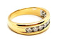 Bague 58 Bague Demi alliance Or jaune Diamant 58 Facettes 1588627CN
