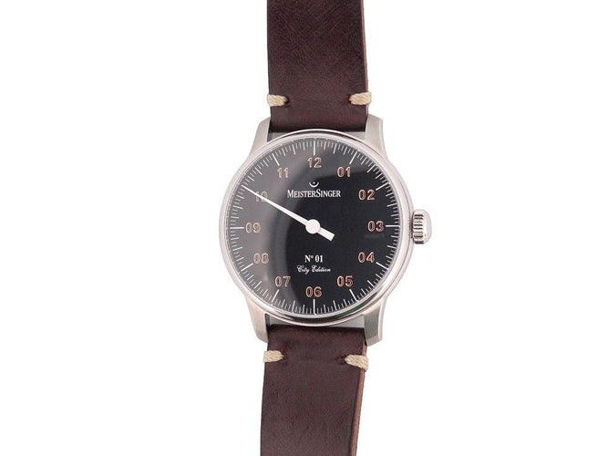 Montre montre MEISTERSINGER numero 1 city edtion paris 40 automatique 58 Facettes 253786