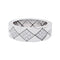 Bague 54 Bague Chanel, "Matelassé", or blanc et diamants. 58 Facettes 32644