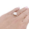 Bague 56 Bague Mellerio, platine et diamant. 58 Facettes 33413