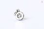 Pendentif Pendentif solitaire Or blanc Diamant 58 Facettes