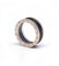 Bague 54 / Rose et noir / Or 750 Bague "B.zero1"  BVLGARI 58 Facettes 200001R