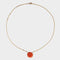 Collier Collier or jaune et rose de corail 58 Facettes 23-259A